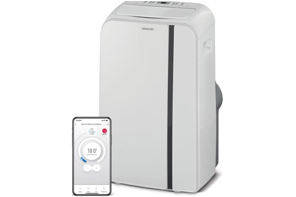 Klimatyzator Przenośny SENCOR SACMT1240C 1450W 63dB