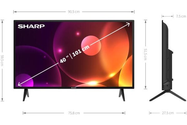 Telewizor Sharp 40FA4E 40" Full HD
