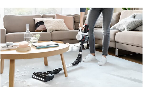 Odkurzacz Bosch BBS711W Unlimited 7 pionowy z pojemnikiem biały