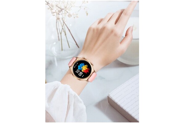 Smartwatch Manta SWU301PK Kelly 1.32" złoty