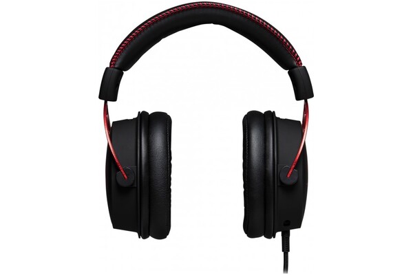 Słuchawki HYPERX Cloud Alpha Nauszne Przewodowe czarno-czerwony