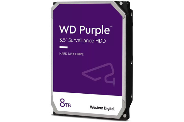 Dysk wewnętrzny WD WD84PURZ Purple HDD SATA (3.5") 8TB