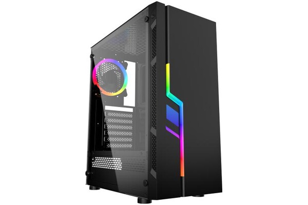 Obudowa PC Gembird Fornax 2000 Midi Tower czarny