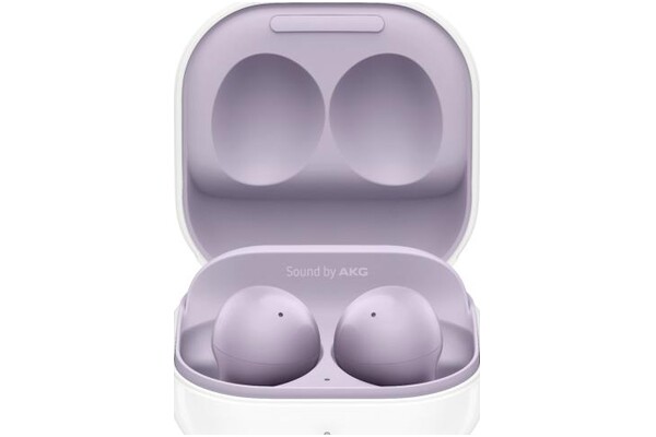 Słuchawki Samsung SMR177NLVAEUE Galaxy Buds 2 Dokanałowe Bezprzewodowe fioletowy