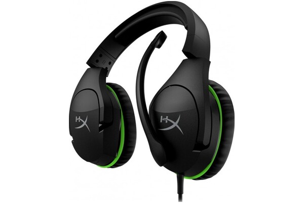 Słuchawki HYPERX Cloudx Stinger Xbox Nauszne Przewodowe czarno-zielony