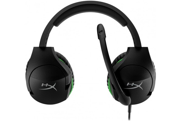 Słuchawki HYPERX Cloudx Stinger Xbox Nauszne Przewodowe czarno-zielony