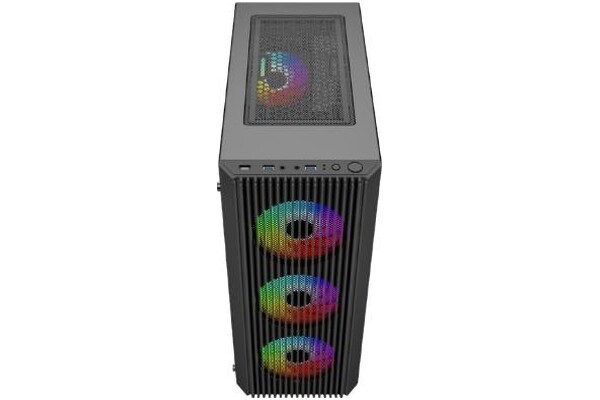 Obudowa PC Gembird Fornax K600 Midi Tower czarny