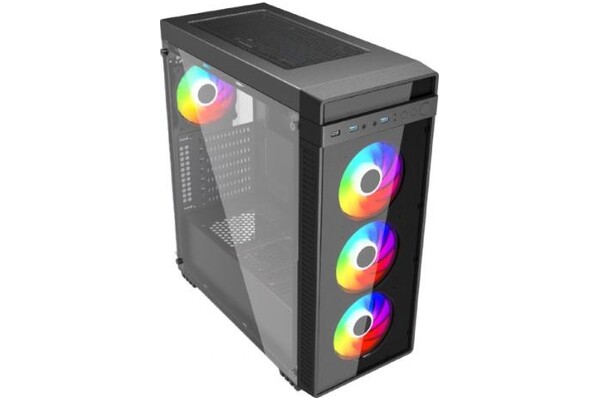 Obudowa PC Gembird Fornax K700 Midi Tower czarny