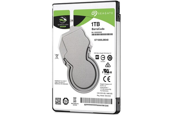 Dysk wewnętrzny Seagate ST1000LM048 BarraCuda HDD SATA (2.5") 1TB