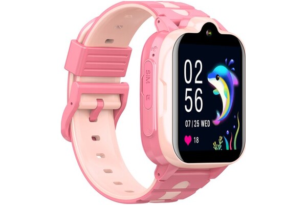 Smartwatch Bemi Play 1.69" Czarno-różowy