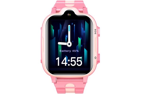 Smartwatch Bemi Play 1.69" Czarno-różowy