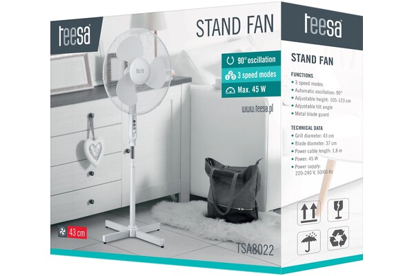 wentylator podłogowy Teesa TSA8022