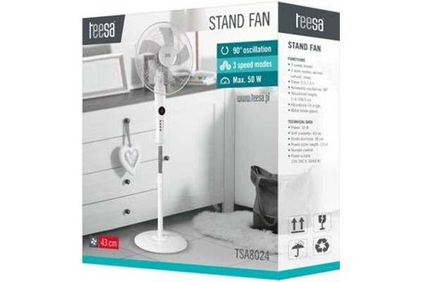 wentylator podłogowy Teesa TSA8024
