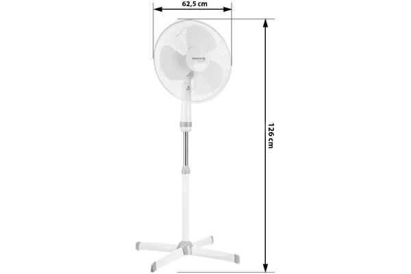 wentylator podłogowy SENCOR SFN4047WH