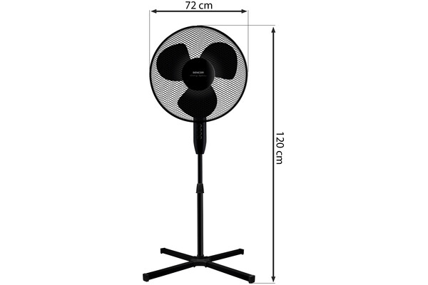 wentylator podłogowy SENCOR SFN4031BK