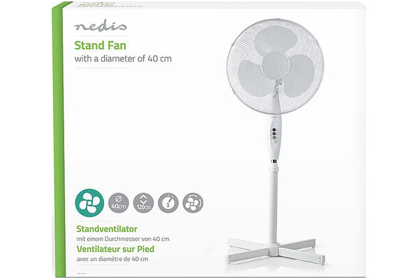wentylator podłogowy Nedis FNST10CWT40