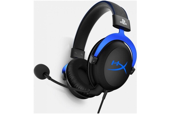 Słuchawki HYPERX Cloud Nauszne Przewodowe niebieski