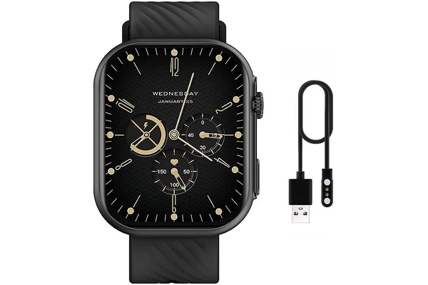Smartwatch Manta SWU401BK Revo 2.01" czarny
