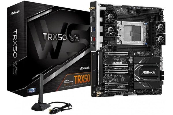 Płyta główna ASrock TRX50 Socket sTR5 AMD TRX50 DDR5 Extended ATX