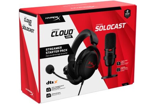 Słuchawki HYPERX Cloud Core Nauszne Przewodowe