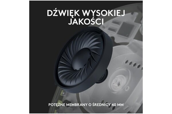 Słuchawki Logitech G435 Lightspeed Nauszne Bezprzewodowe
