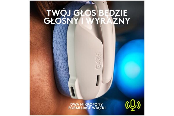 Słuchawki Logitech G435 Lightspeed Nauszne Bezprzewodowe