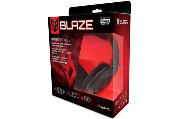 Słuchawki Creative Sound Blaster Blaze Nauszne Przewodowe