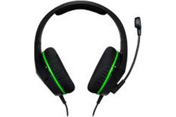 Słuchawki HYPERX Cloudx Stinger Core Nauszne Przewodowe czarno-zielony