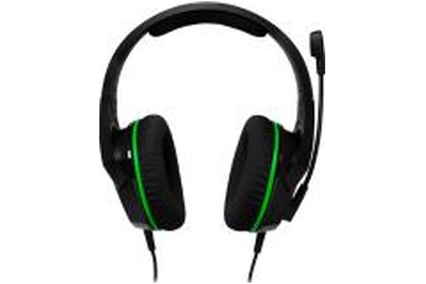 Słuchawki HYPERX Cloudx Stinger Core Nauszne Przewodowe czarno-zielony