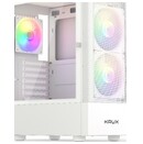Obudowa PC KRUX Vako Midi Tower biały