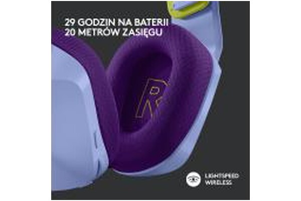 Słuchawki Logitech G733 Lightspeed Nauszne Bezprzewodowe