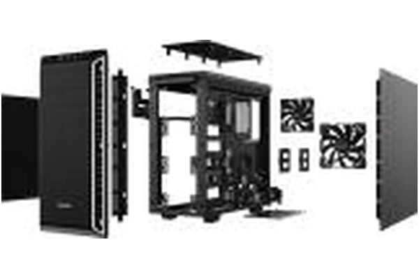 Obudowa PC be quiet! Pure Base 600 Midi Tower czarno-szary