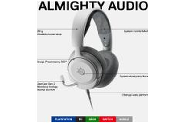 Słuchawki SteelSeries Arctis Nova 1 Nauszne Przewodowe