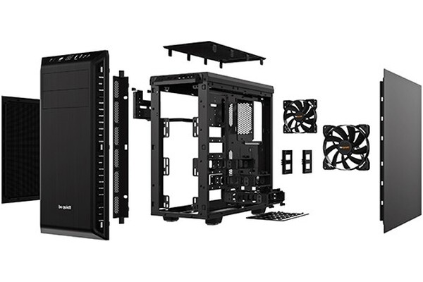 Obudowa PC be quiet! Pure Base 600 Midi Tower czarny