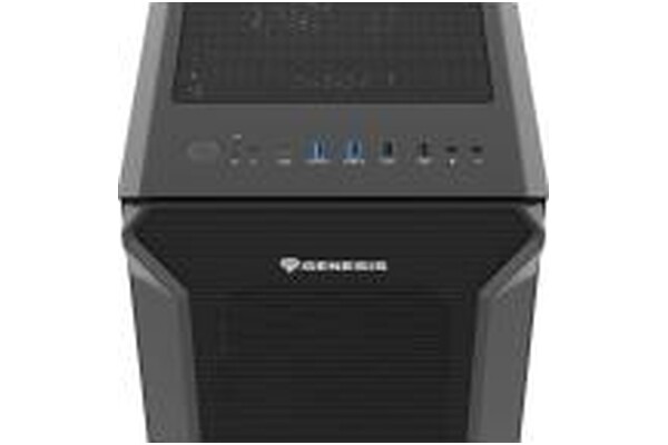 Obudowa PC Genesis Irid 505f Midi Tower czarny