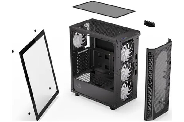 Obudowa PC ENDORFY Signum 300 ARGB Tower czarny