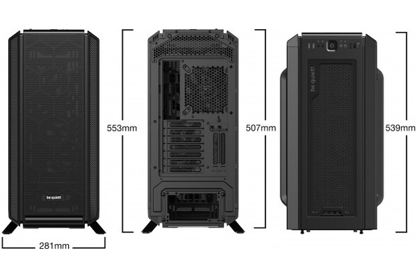 Obudowa PC be quiet! Silent Base 802 Midi Tower czarny