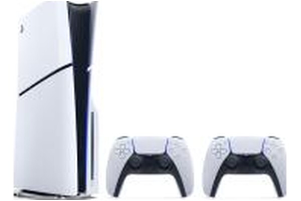 Konsola Sony PlayStation 5 Slim 1TB biały + The Last of Us Part II + Kontroler PlayStation