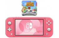 Konsola Nintendo Switch Lite 32GB pomarańczowy + Animal Crossing New Horizons