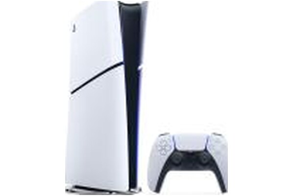 Konsola Sony PlayStation 5 Slim 1TB biały + Kontroler PlayStation