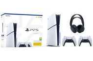 Konsola Sony PlayStation 5 Slim 1TB biały + słuchawki PULSE