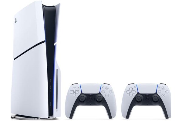 Konsola Sony PlayStation 5 Slim 1TB biały + słuchawki PULSE