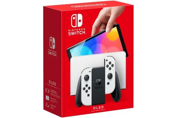 Konsola Nintendo Switch OLED 64GB biały