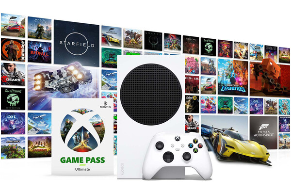 Konsola Microsoft Xbox Series S 512GB biały + 3 miesiące Game Pass Ultimate
