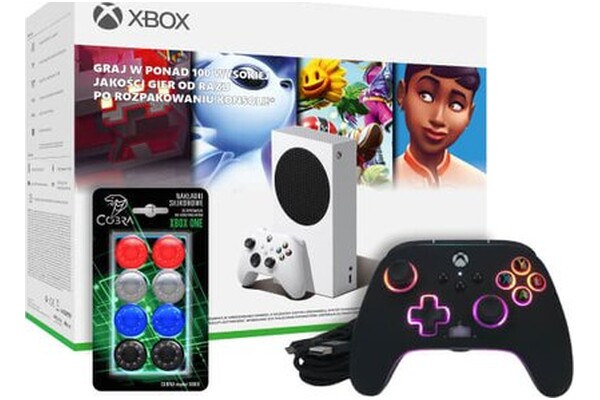 Konsola Microsoft Xbox Series S 512GB biały + Kontroler XBOX