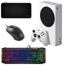 Konsola Microsoft Xbox Series S 512GB biały + Klawiatura + Mysz + Podkładka