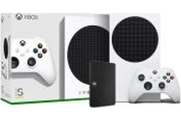 Konsola Microsoft Xbox Series S 512GB biały + dysk Seagate Expansion 1TB