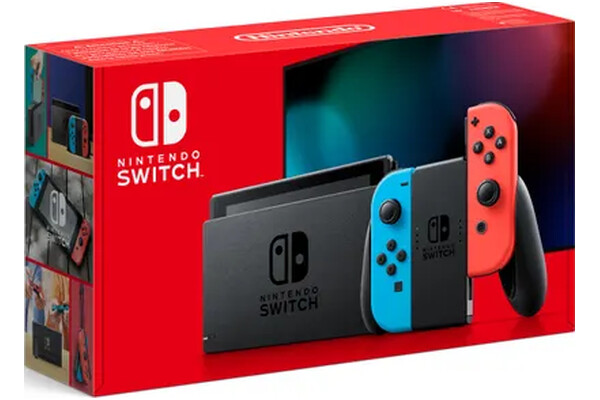 Konsola Nintendo Switch 32GB czerwono-szary
