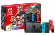 Konsola Nintendo Switch 32GB Czerwono-niebieski + Mario Kart 8 Deluxe + 90 dni Nintendo Switch Online