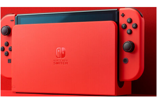 Konsola Nintendo Switch OLED 64GB czerwony